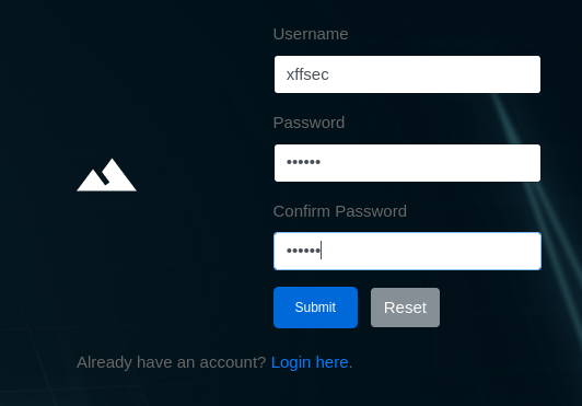 creating account