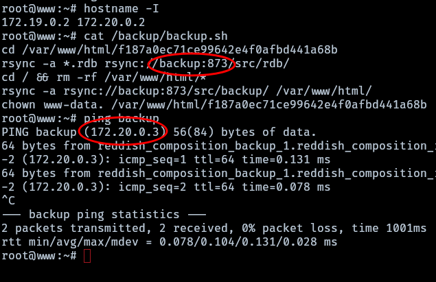 finding backup